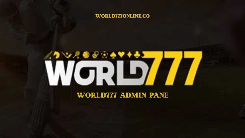 World777 Admin Pane - world77online.co